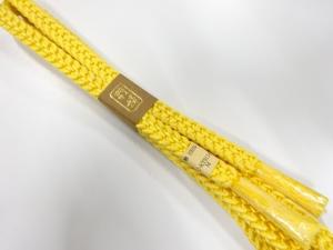 未使用品　正絹　手組帯締め